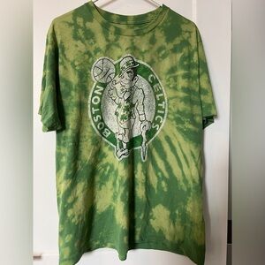 Vintage NBA Boston Celtics Green Tie-Dye Tee